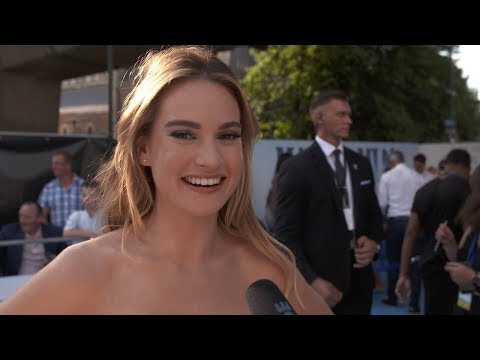 MAMMA MIA! 2 Here We Go Again WORLD PREMIERE Interviews - Lily James, Cher, Pierce Brosnan