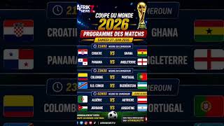 COUPE DU MONDE 2026 | LE CLASSEMENT DES MEILLEURS 3es PREND FORME !