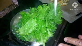 Lettuce curry recipe