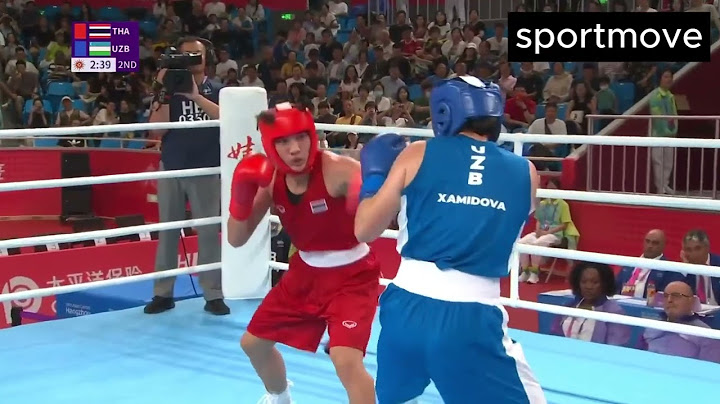 ไฮไลท์มวยสากลหญิงรุ่น 66kg ไทยจันทร์แจ่ม สุวรรณเ