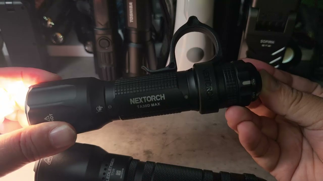 Announcement] I bought a NEXTORCH TA30D MAX. It's a tactical light