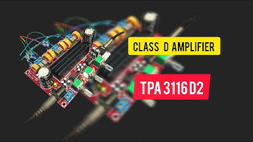 Best class d amplifier , Amplifier board / kit, TPA 3116 D2 #classdamplifier #tpa3116d2 #pam8610