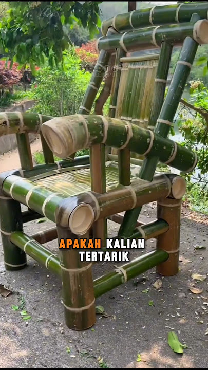Kursi Bambu Terjangkau dan Ramah Lingkungan #shorts