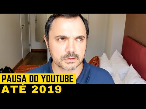 VOU FAZER UMA PAUSA DO YOUTUBE...