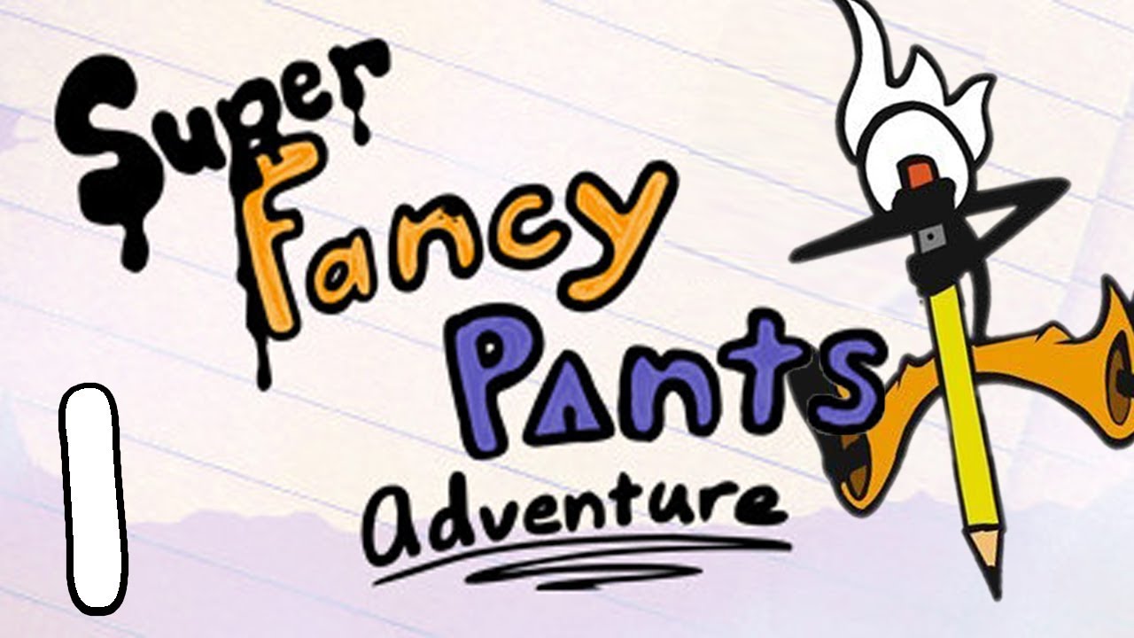 Super Fancy Pants Adventure Gameplay / Escape The Pages / Part 1