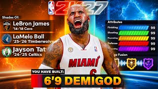 This 69 Demigod Build Will Ruin Nba 2K27 Overpowered Build Best Build 2K27