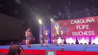 The one finals! 2nd place out of 29 teams!! #carolinaflipz 