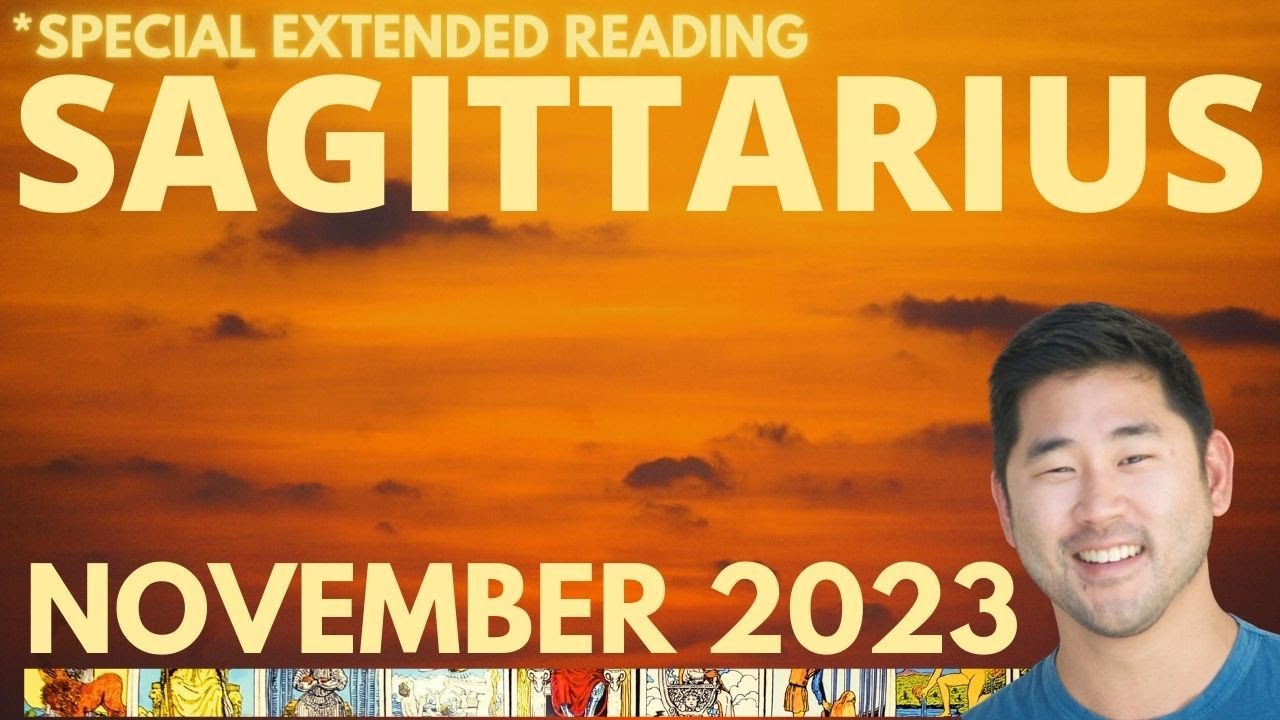 SAGITTARIUS November 2023 ABSOLUTELY RARE SPREAD! YOU WAITED ALL YEAR