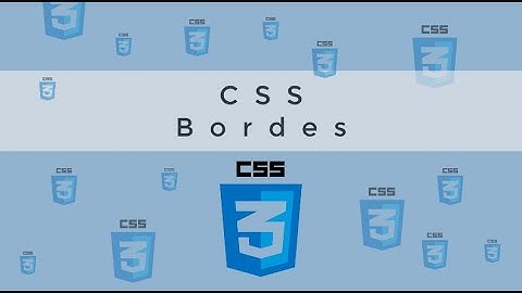 CSS   Bordes