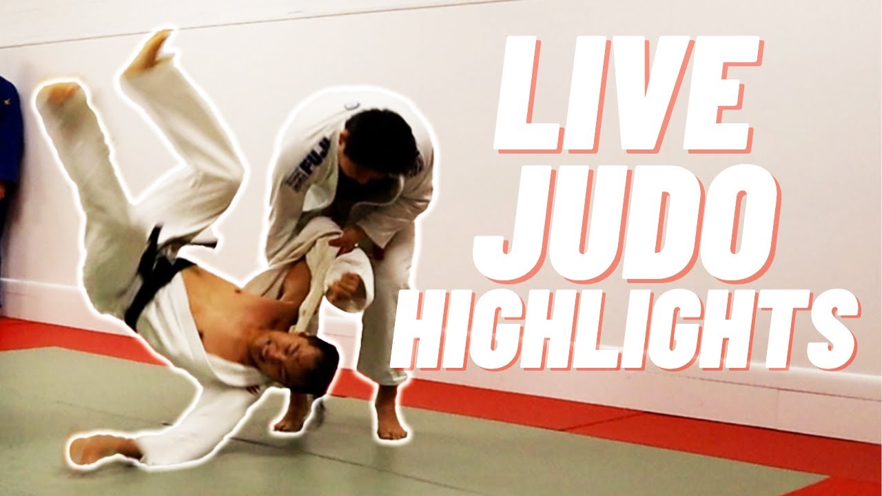 Live Judo (Randori) Highlights!