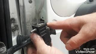 Door strap replacement on Peugeot Boxer Ducato Relay motorhome