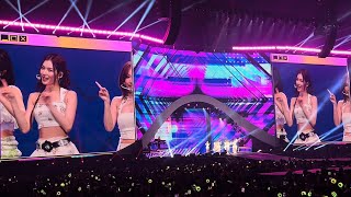 TWICE - Talk That Talk (Live) - ‘Ready to Be’ Once More (Allegiant Stadium, Las Vegas)