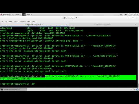 3.57 Lab Creando un Pool de Almacenamiento en KVM