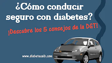 ¿Se puede conducir con diabetes?