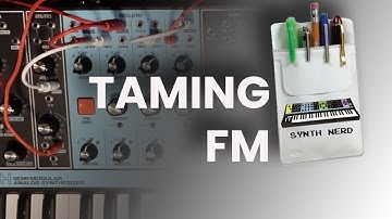 Synth Nerds Only - Taming FM on Moog Matriarch