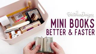 Craft Mini Books Better & Faster | Extra Tips