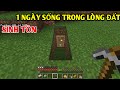 MINECRAFT THỬ THÁCH SINH TỒN | NGÔI LÀNG MÌNH BỊ ZOMBIE XÂM CHIẾM MÌNH ĐÃ XÂY HẦM TRÚ ẨN THÀNH CÔNG