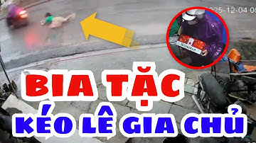 Trộm bia táo tợn: gia chủ bị kéo lê té sấp mặt trong tích tắc!