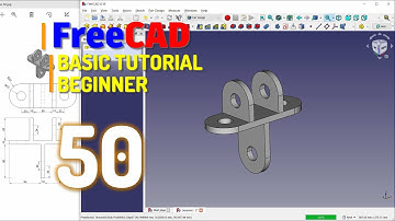 Exercise 50 FreeCAD Part Design Tutorial For Beginner
