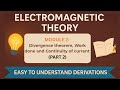Electromagnetic theory | EMT | Module 2 | Part 2 | VTU 4th Sem 2022 Scheme | BEC401|🔥