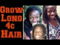 How to grow 4C Natural hair to WAIST Length/ 7 detailed tips to grow long hair/8 years Natural