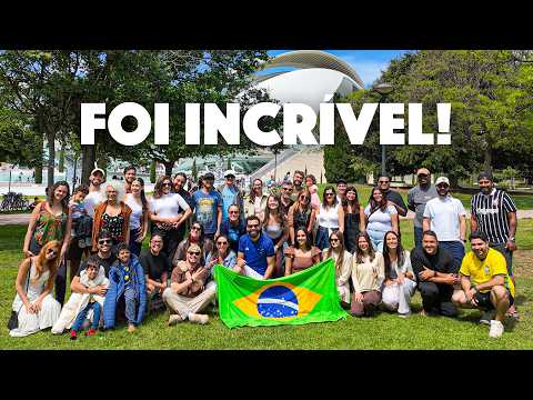 Encontro com nossos seguidores em Valência… e foi assim 👀🇪🇸