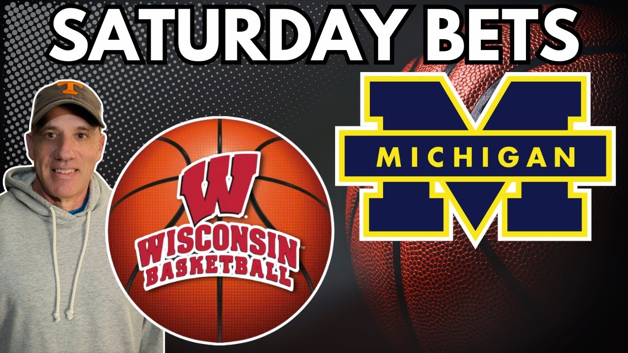 Wisconsin vs Michigan College Basketball Picks and Predictions Today | Jason Sharpe Best Bet