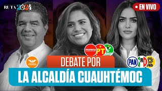 Debate de la alcaldía Cuauhtémoc entre Caty Monreal, Alessandra Rojo y Herman Domínguez | Heraldo TV
