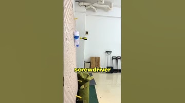 He Uses a Screwdriver Like a Sniper 😳
