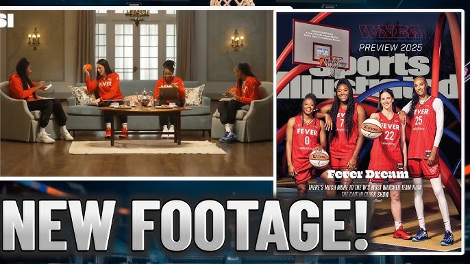 Caitlin Clark FEVER GOING VIRAL OVER SPORTS ILLUSTRATED COVER! - YouTube