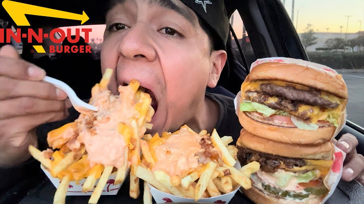 In N Out Mukbang