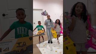Londyn and Mj got caught stealing Germany toys #shorts