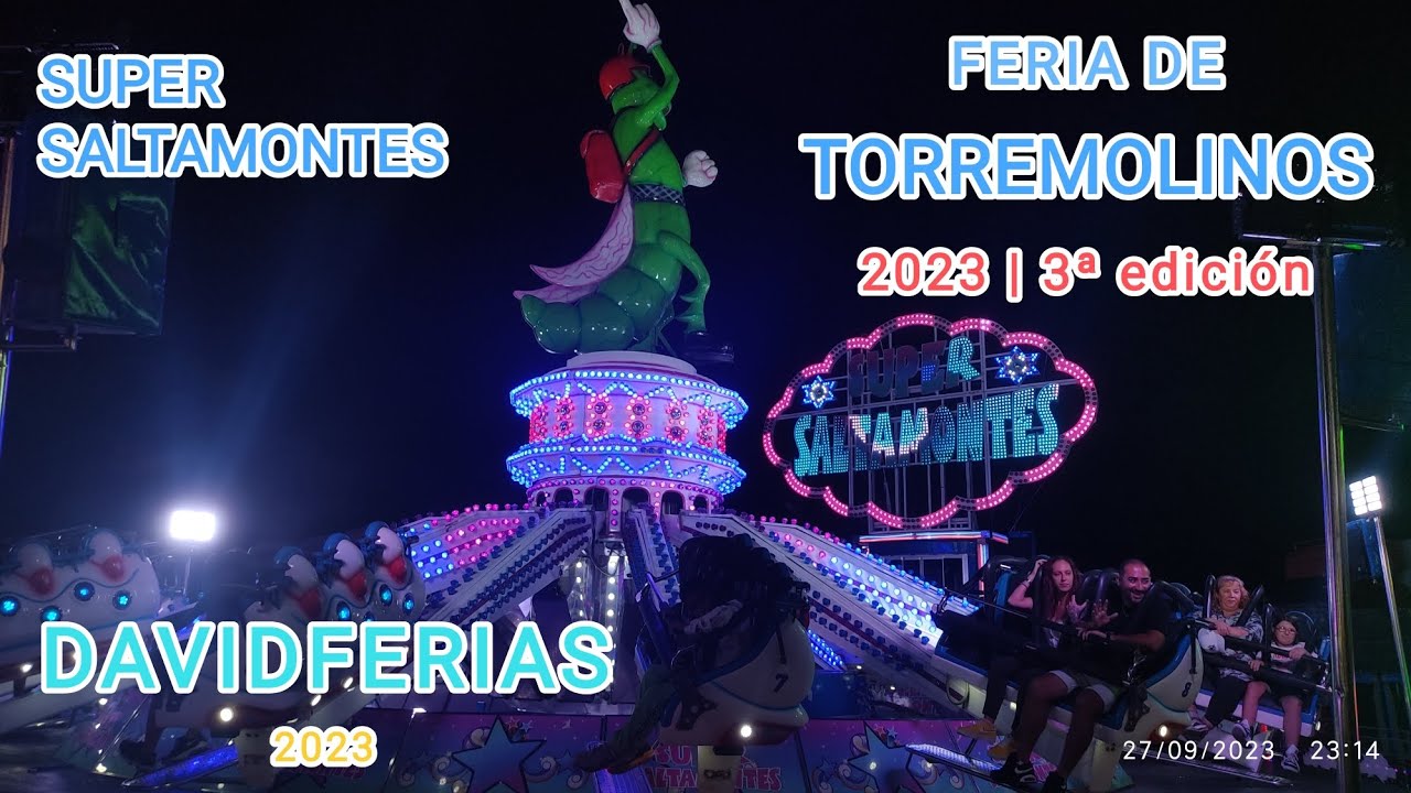 Super Saltamontes - Feria de Torremolinos 2023 |🎡| DavidFerias |🎡|