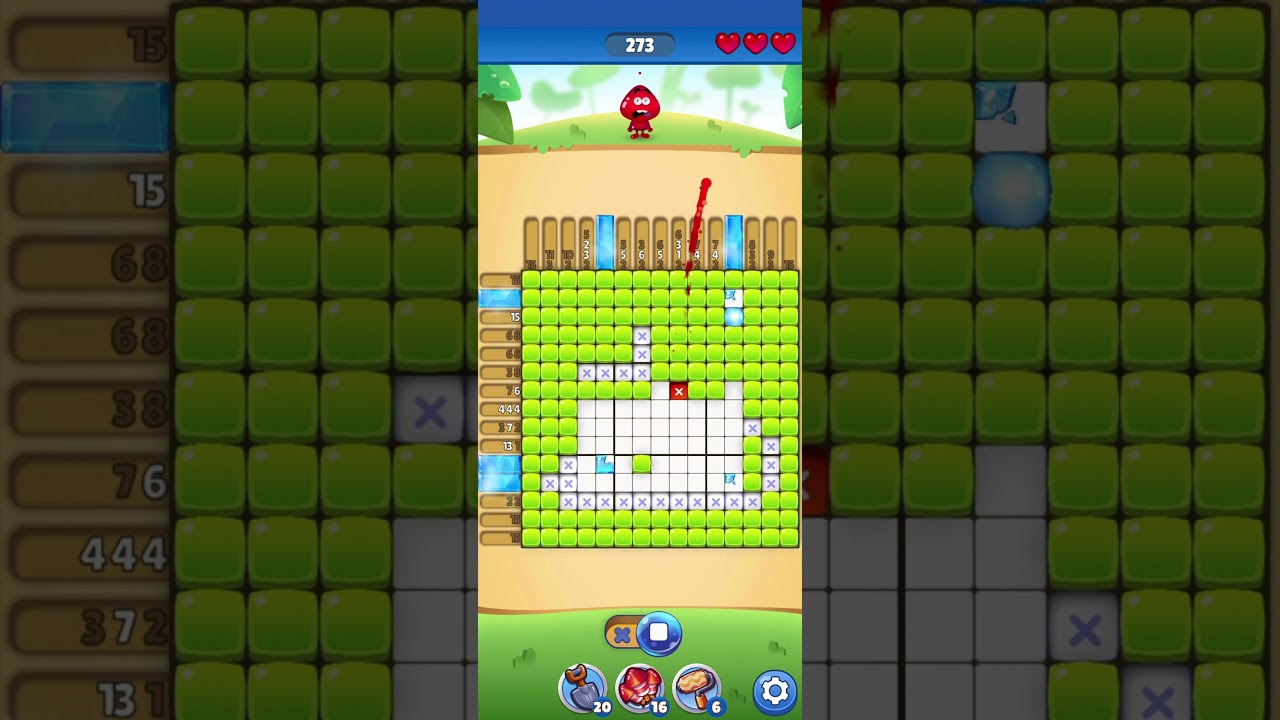 NONO CROSSING LEVEL 273 #games #gaming #gameplay #puzzle #level