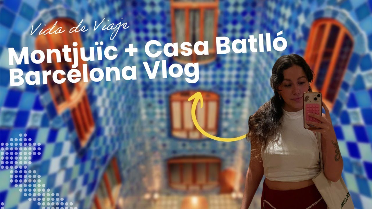 Montjuïc y Casa Batlló en Barcelona 🏰✨ Guía de viaje imprescindible