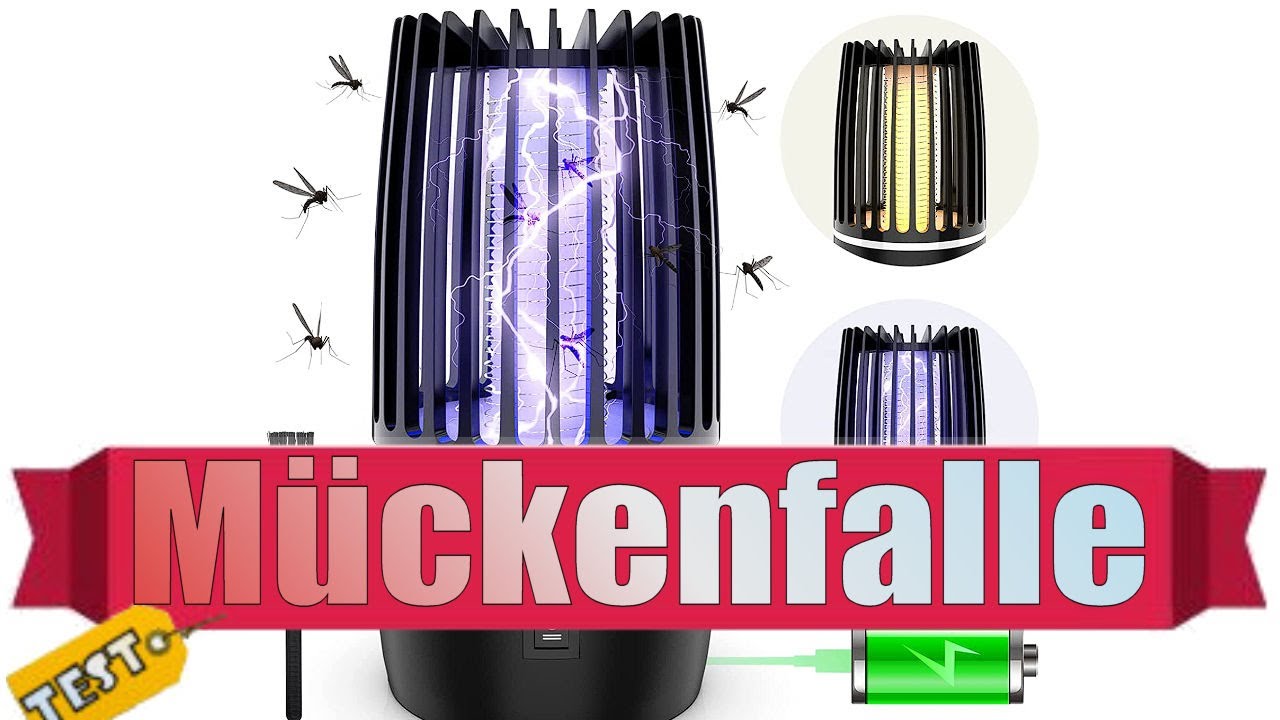 Bye Bye Mücken! Elektrischer Mückenvernichter im Test YouTube