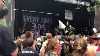 Every Time I Die - "The New Black" Live @ Vans Warped Tour on 7-23-2018