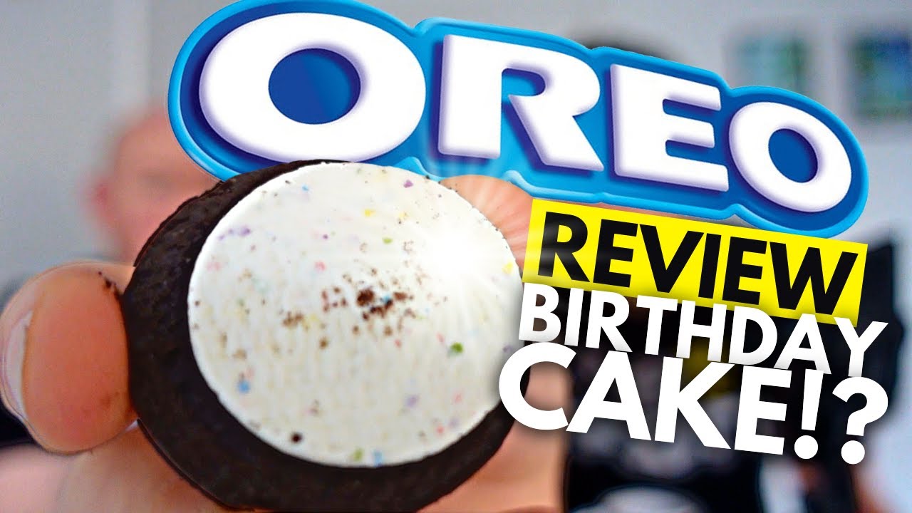 Are these REALLY Birthday Cake Oreos!? Food Review