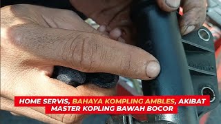 HOME SERVIS, BAHAYA KOMPLING AMBLES, MASTER KOPLING BAWAH BOCOR | SUZUKI SWIFT