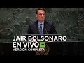 Discurso de Jair Bolsonaro en la 74a Asamblea General de la ONU 2019