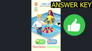 Naughty Puzzle Tricky Test LEVEL 160 Have fun at pool party - Gameplay Walkthrough Android IOS