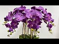 Tutorial  large orchid arrangement for centerpiece