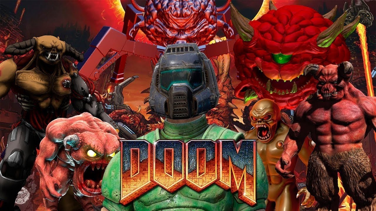 Doom rushaz. Дум игра 1993.