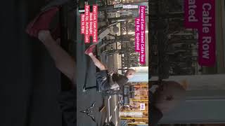 Forward Lean Seated Cable Row