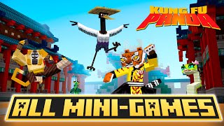 Minecraft Kung Fu Panda DLC - All Mini-Games