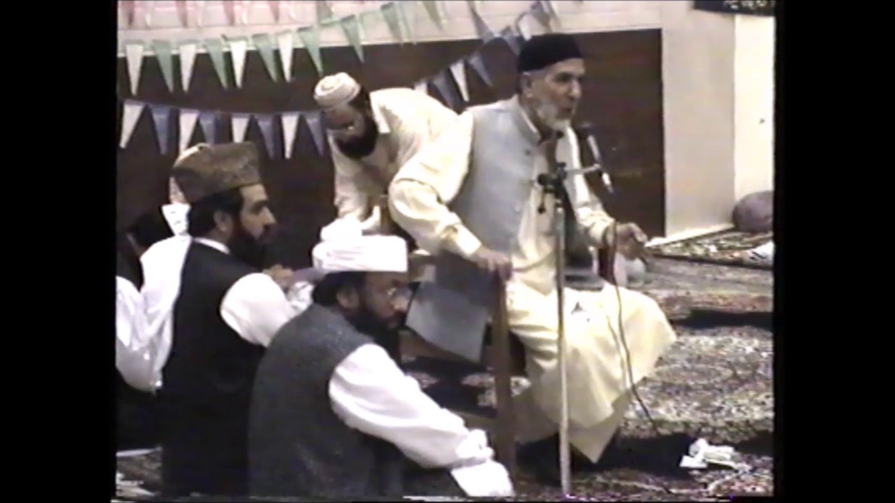 Alhaaj Abdul Sattar Niazi   Allah De Habib Nal Pyaar Peterborough UK 1998