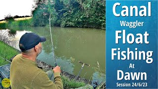 Simple Canal Float Fishing On The Waggler  Fantastic Session  A First & A PB  24/6/23 (Video 414)