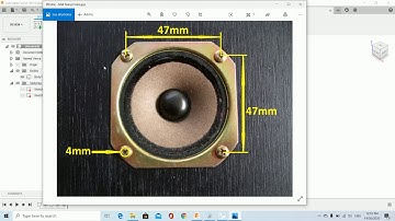 Fusion 360 speaker bezel extrude
