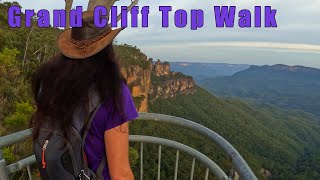 Grand Cliff Top Walk - A Comprehensive Guide - Wentworth Falls to Katoomba - Blue Mountains - 4K