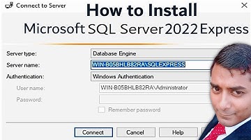 How to Install SQL Server 2022 Express and SQL Server Management Studio SSMS - It